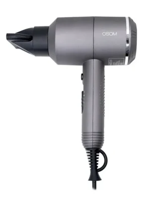 Plaukų džiovintuvas OSOM OSOM2525GREY, 2000 W, dviejų greičių, pilkos spalvos