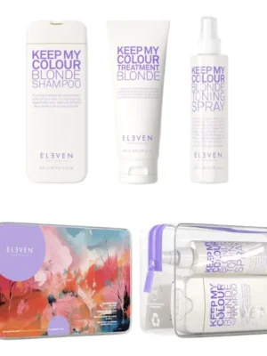 Plaukų priežiūros priemonių rinkinys ELEVEN Australia Blonde Holiday Trio ELED128