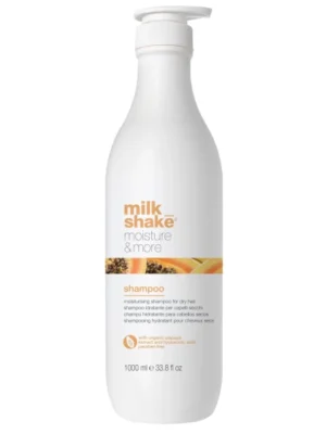 MOISTURE&MORE SHAMPOO drėkinamasis šampūnas sausiems plaukams 1L.