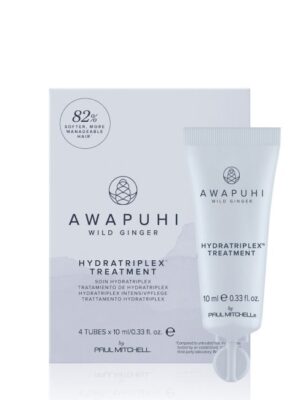 PAUL MITCHELL AWAPUHI WILD GINGER HYDRATRIPLEX TREATMENT plaukų priežiūros priemonė (4 x 10 ml)