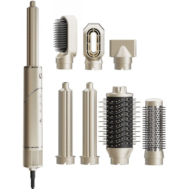 Plaukų džiovintuvas-formuotuvas OSOM Professional AXEL Multi-Styler OSOMPAXELPL, slyvinės spalvos, 1200 W