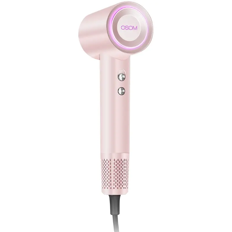 Plaukų džiovintuvas OSOM Aurora BLDC Hair Dryer OSOMAURORAPINK, rožinės spalvos, 1800 W