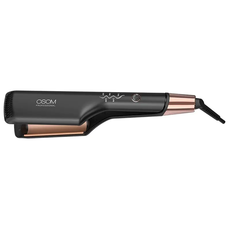 Plaukų formavimo žnyplės OSOM Professional Double Barrel Waver Iron OSOMP8702, plokštelės bangos diametras 25 mm - Image 5