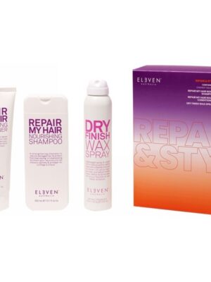 Plaukų priežiūros priemonių rinkinys ELEVEN Australia Repair & Style Trio ELED135
